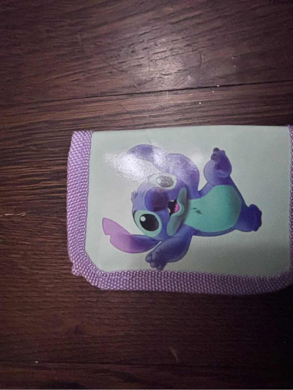 Stitch Kids Wallet and Card Holder Set - Blue/Purple